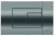 94125002 Koło Technic Przycisk spłukujący Fiusion Smart Fresh Chrom połysk