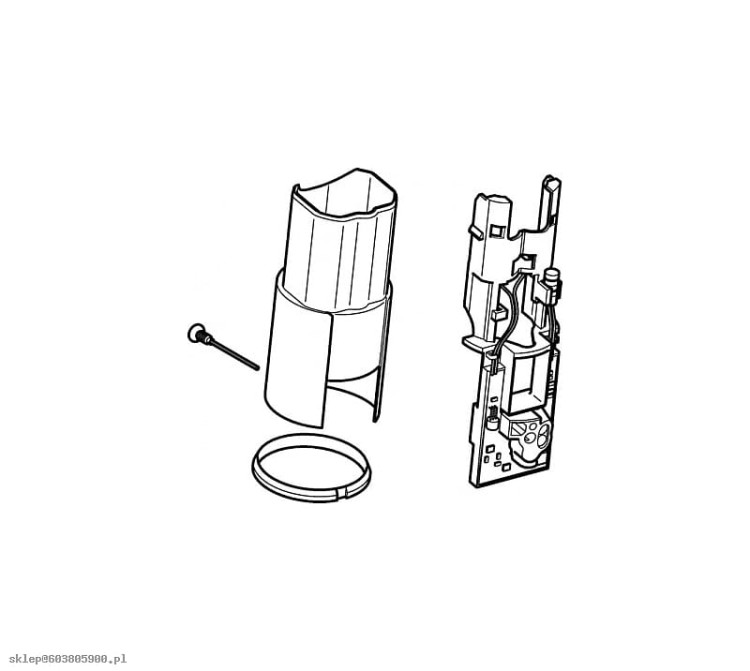 242.037.00.1 geberit Moduł elektronicznydo baterii HyTronic 60
