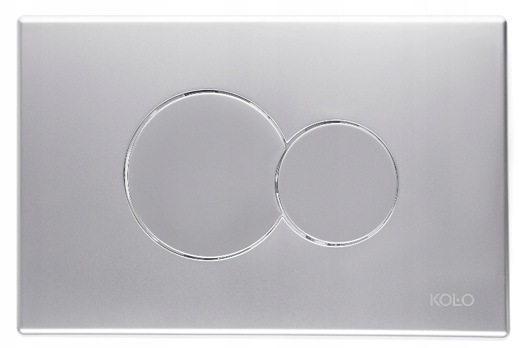 94122003 Koło Technic Przycisk spłukujący Eclipse, chrom mat