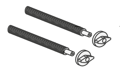 Sanit Eisenberg bolce dystansowe do dużego przycisku (2szt)