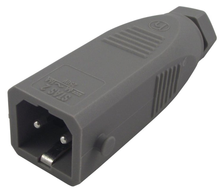 HIRSCHMANN  Złącze ROSH STAS 2 - 2PIN + PE