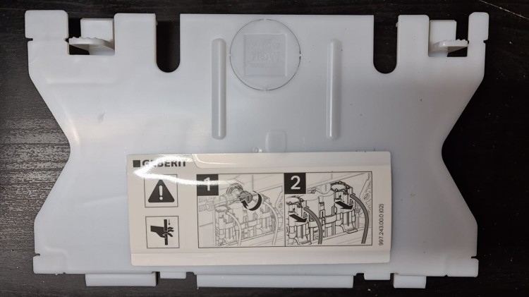 242.819.00.1 Geberit Płytka ochronna Sigma 70