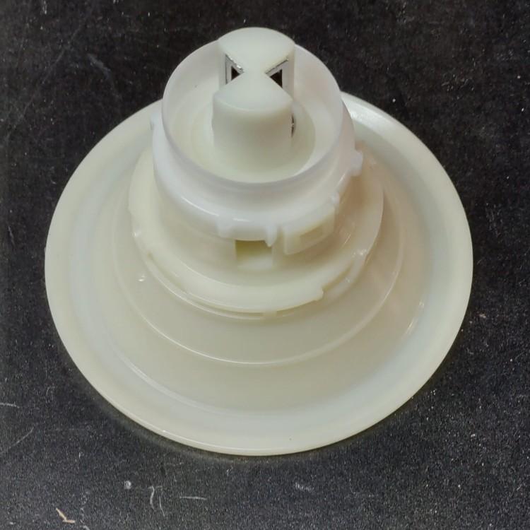 PoolSpa Wkład dyszy dużej kwadratowej Chrom