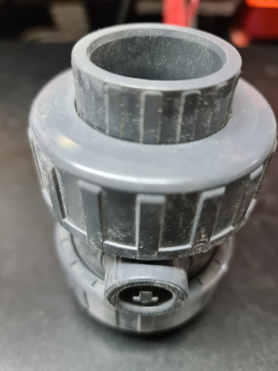 Zawór zwrotny PVC klejony  1"