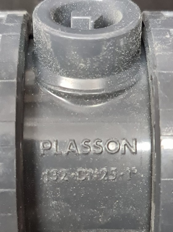 Zawór zwrotny PVC klejony  1"