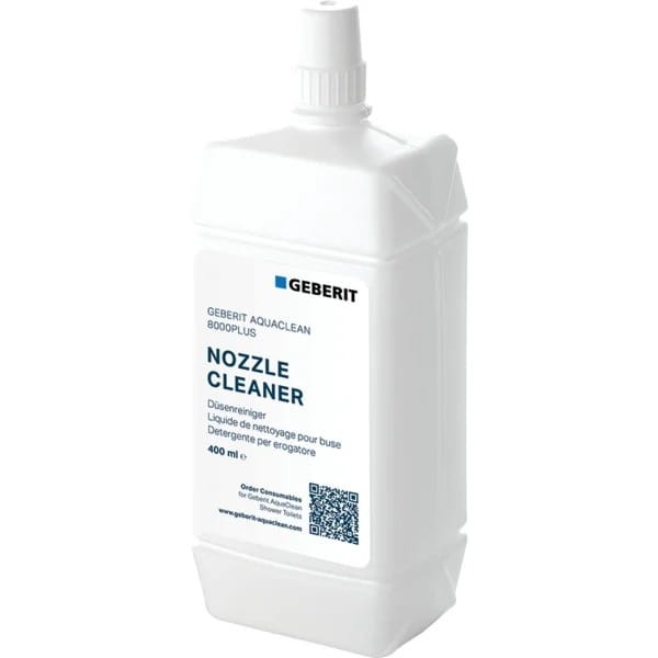242.545.00.1 Geberit Płyn do czyszczenia dyszy natryskowej AquaClean 8000 plus i Balena 8000 - 400 ml