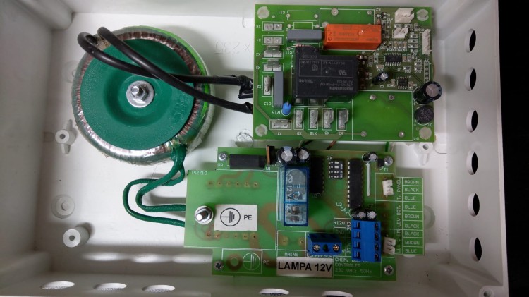 PoolSpa Zestaw Elektroniki i panelu sterującego głównego SILVER 1 z opcjami + Halogen + grzałka + dezynfekcja