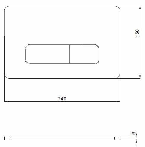 94160003 Koło TechnicGT Przycisk Nova Pro Chrom mat