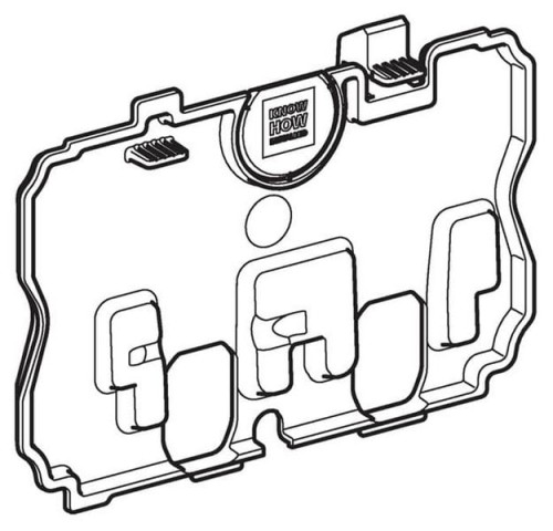 243.423.00.1 Geberit Płytka ochronna Sigma60 Produkcja od 2016