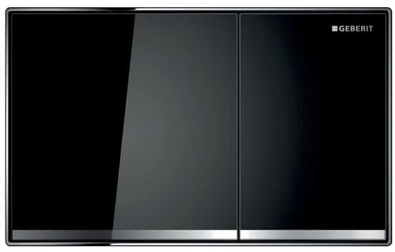 Geberit części do przycisku Sigma60 do spłukiwania dwudzielnego, produkcja od 2016 czarny