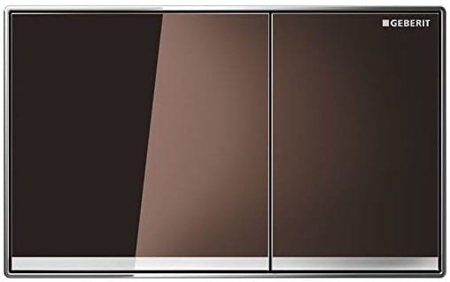 Geberit części do przycisku Sigma60 do spłukiwania dwudzielnego, produkcja od 2016 umbra