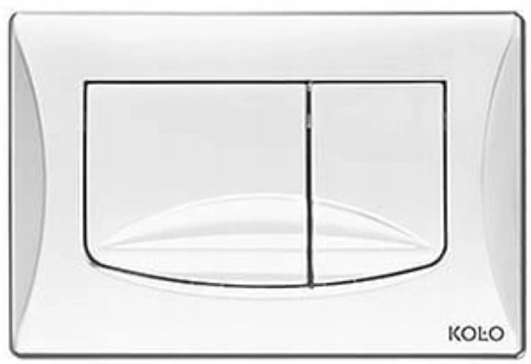 94184001 KOŁO SLIM2 przycisk uruchamiający SLIM BASIC BIAŁY do spłuczek 99640 , 99235 , 99236 , 99237