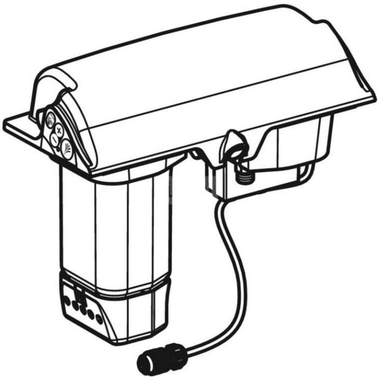 Geberit części do zespołu funcyjnego 242.833.11.1 AquaClean Sela produkcja od 2013 r.