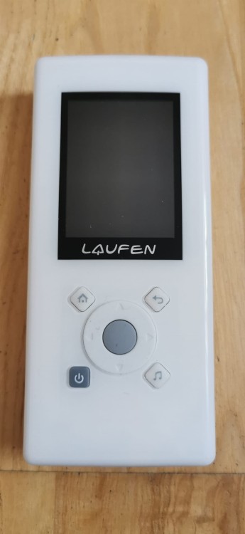 Wyprzedaż - Laufen Pilot + Wzmacniacz stereo Marine TK75R  4 kanałowe + subwoofer + 2* Audio IN ( Radio + Bluetooth + MP3  ) napięcie zasilania 230 V