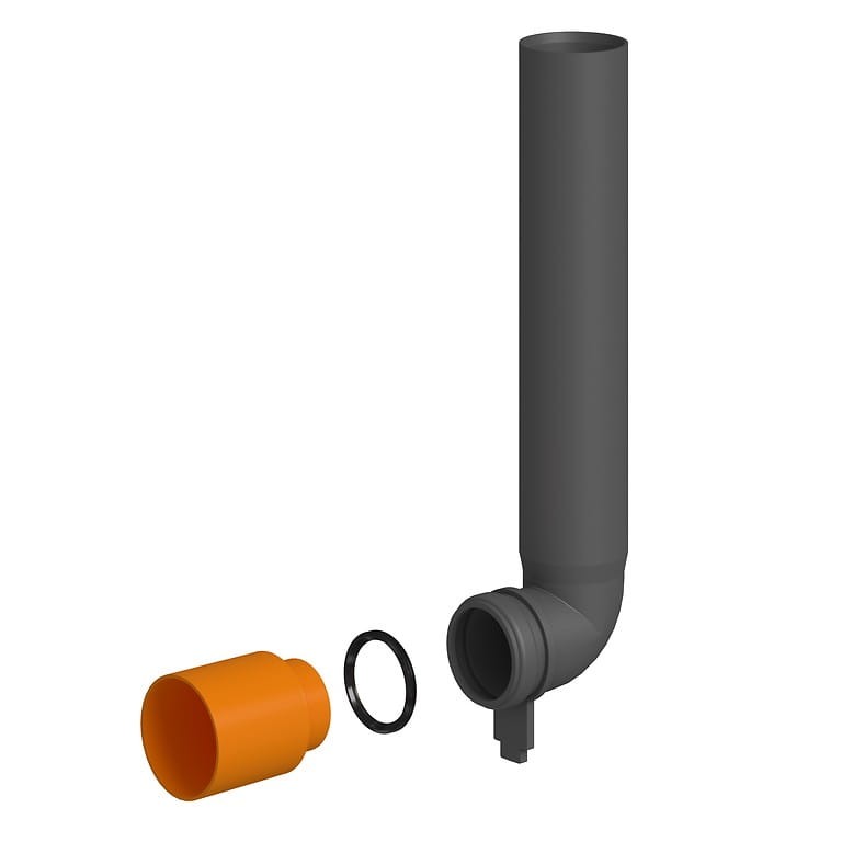 K99-0245 KOLANO DOPŁYWOWE DŁUGIE DLA SYSTEM AQUA