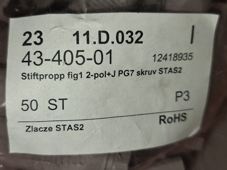 Złącze ROSH STAS2-100839