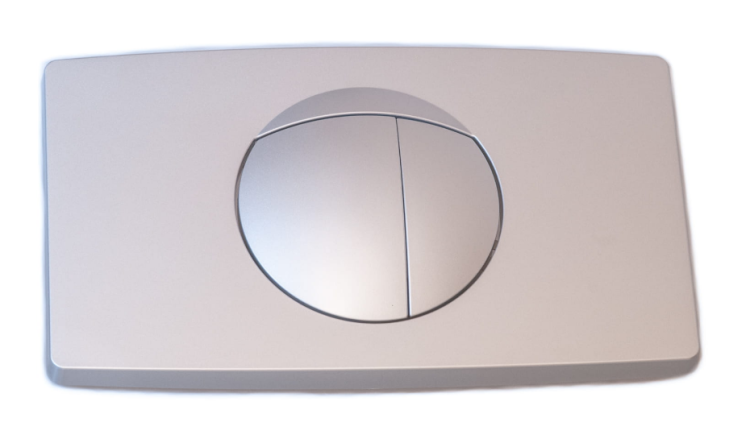 Przycisk spłukujacy do spłuczki 995 Chrom Mat Duży-100723