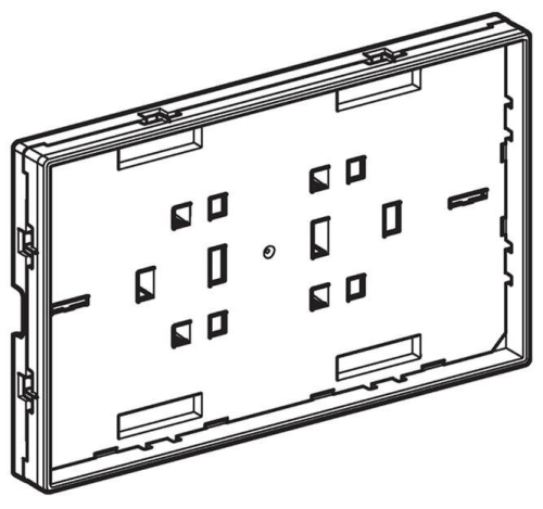 243.306.21.1 Geberit Płytka nośna zaślepki Omega z ramką