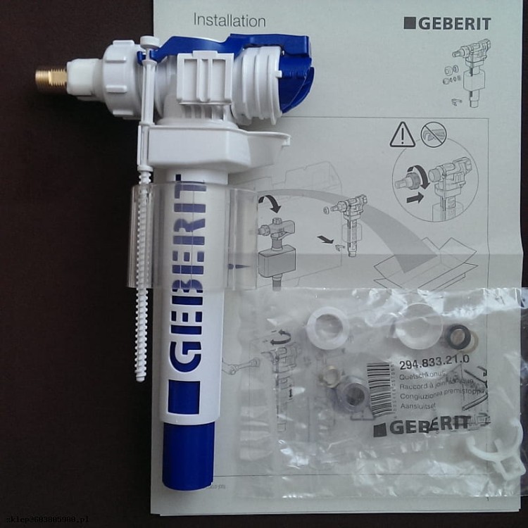 240.700.00.1 Geberit Zawór napełniajacy Unifil do spłuczek natynkowych