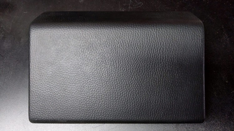 Zagłówek prostokątny grafitowy do wanien-100755