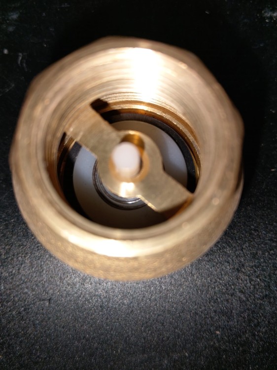 Zawór wodny zwrotny mosiądz 3/4"-101227