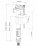 Zawór napełniający 1/2" i 3/8" tworzywo MP005/7-101573