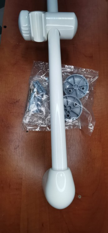 Bossini drążek natrysku biały 60 cm-101734