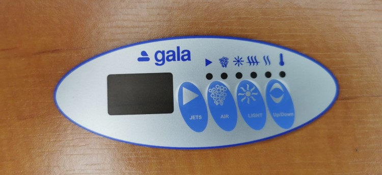 Naklejka / film / folia na panel sterujący Astrel / Gecko K-9 / logo GALA-101747