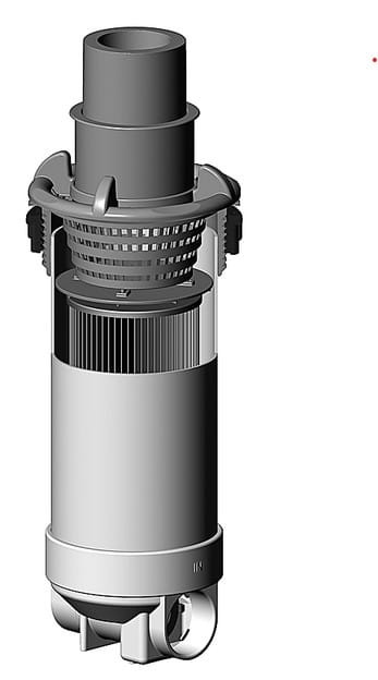 Warerway skimerofiltr DYNA-FLO montaż od góry- otwór montażowy fi 174mm komplet- powystawowy 510-6540-101877