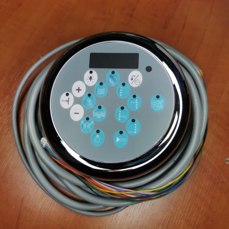 PoolSpa PANEL STEROWNICZY KABINY SK3 Chrom do systemów S03 i S04-101929