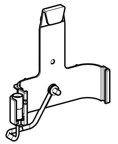 242.152.00.1 Geberit Uchwyt czujnika kompletny-101975