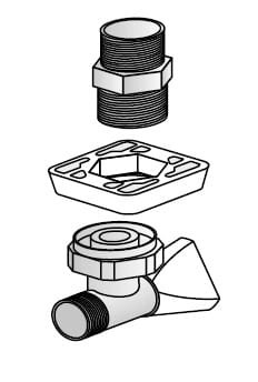 VS05173C000000 Roca Zawór odcinający katowy DUPLO NOVA / NEO