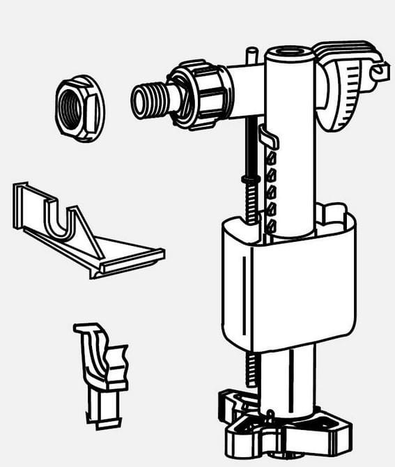 VS0866900 Valsir Zestaw zaworu napełniającego RIOS 1996-2007 r-102115