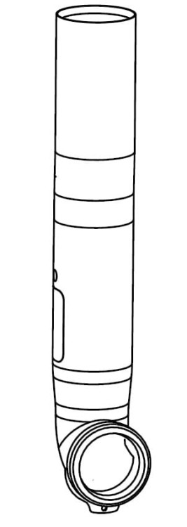 VS0868284 Valsir Zestaw z rurą spustową dla Winner S H 1050 / 1140-102127