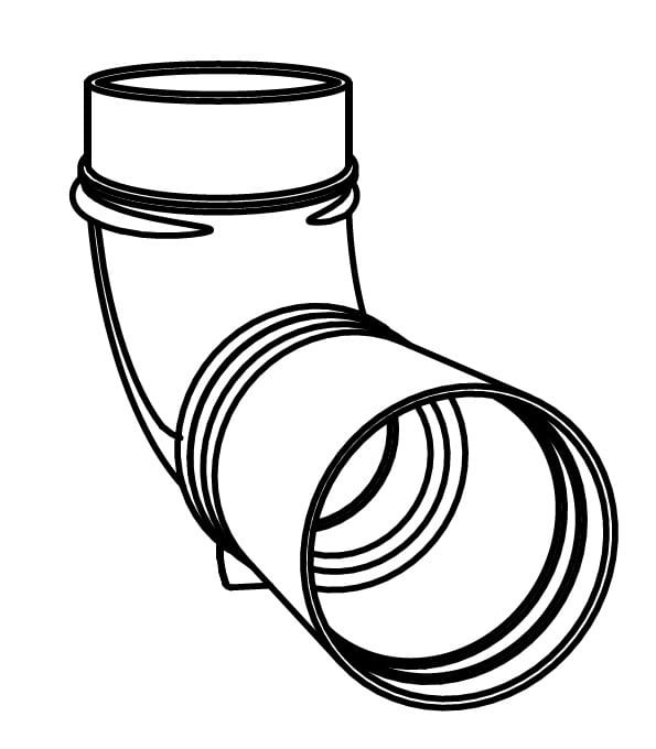 VS0863565 Valsir Zestaw z rurą spustową dla Cubik S H 880-102133