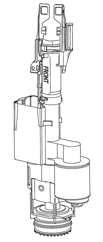VS0866690 Valsir Tropea S/Tropea3 mechaniczny zawór opróżniający-102134