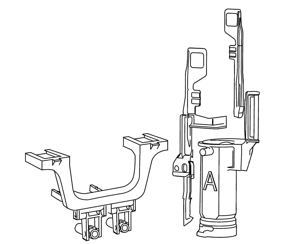 VS0866696 Valsir Zestaw modyfikujący model pneumatyczny na mechaniczny-102137