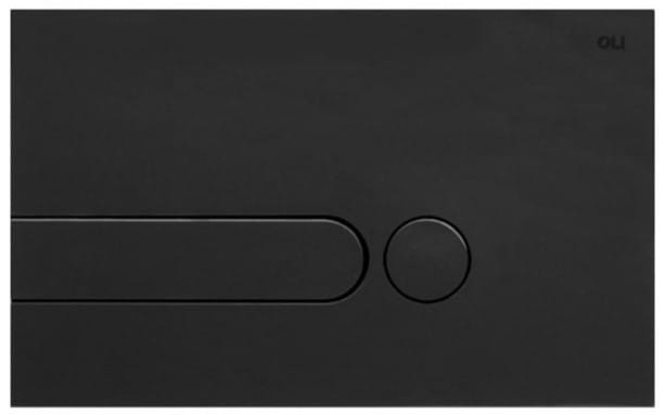 670005 OLI Przycisk spłukujący IPLATE do spłuczki Koło SLIM i SLIM2 oraz OLI80 kolor czarny-102146
