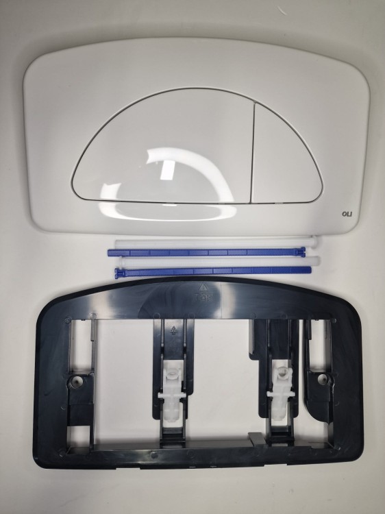 Perline Płytka Dual 3/6 l kolor Biały-102159