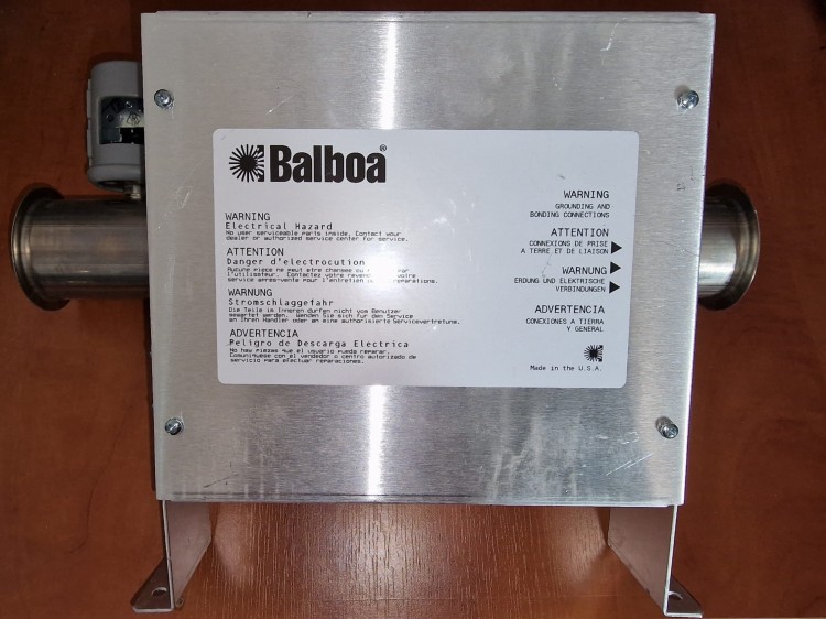 Balboa Modół 54136-02 ( elektronika+grzałka 2kW+czujnik przepływu) pompa wody 2-bieg, światło, ozonator-z nakrętkami montażowymi-102227