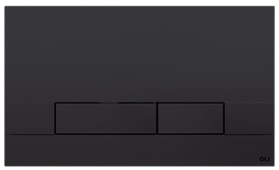 152942 OLI Przycisk spłukujący Narrow do spłuczki Koło SLIM, SLIM2, Technic GT-V2 oraz OLI80 kolor Czarny SOFT-102241
