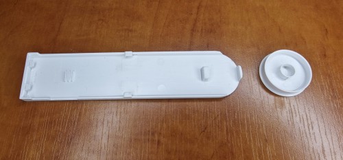 880978 OLI / Koło SLIM Przyciski Białe ( 2 elementy ) do IPLATE / 94131XXX