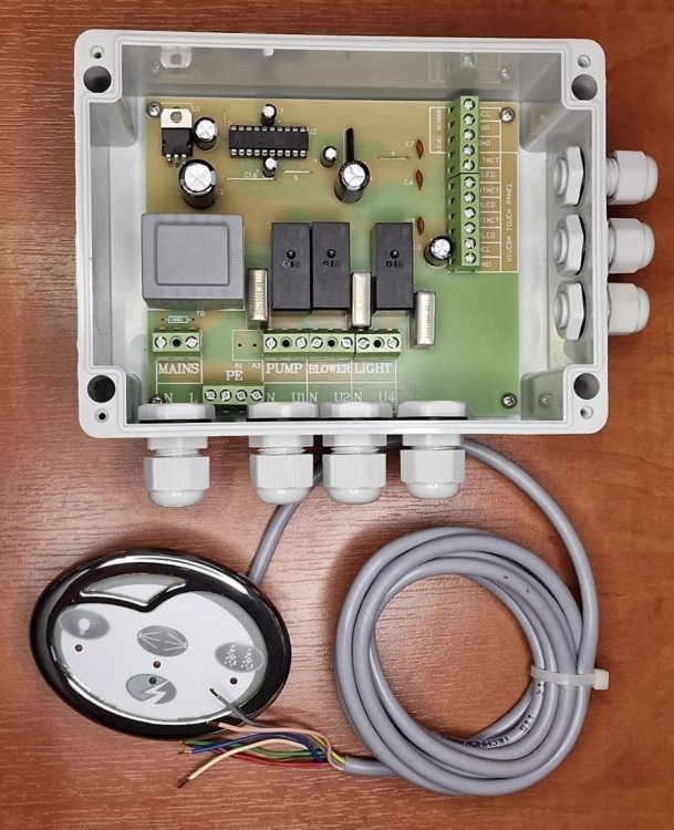 OOV 03A/E Skrzynka elektroniki + OSL 03A Pulpit leżący elektroniki-102394