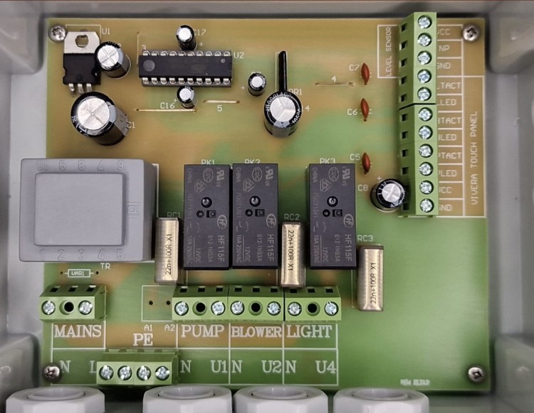 OOV 03A/E Skrzynka elektroniki + OSL 03A Pulpit leżący elektroniki-102390