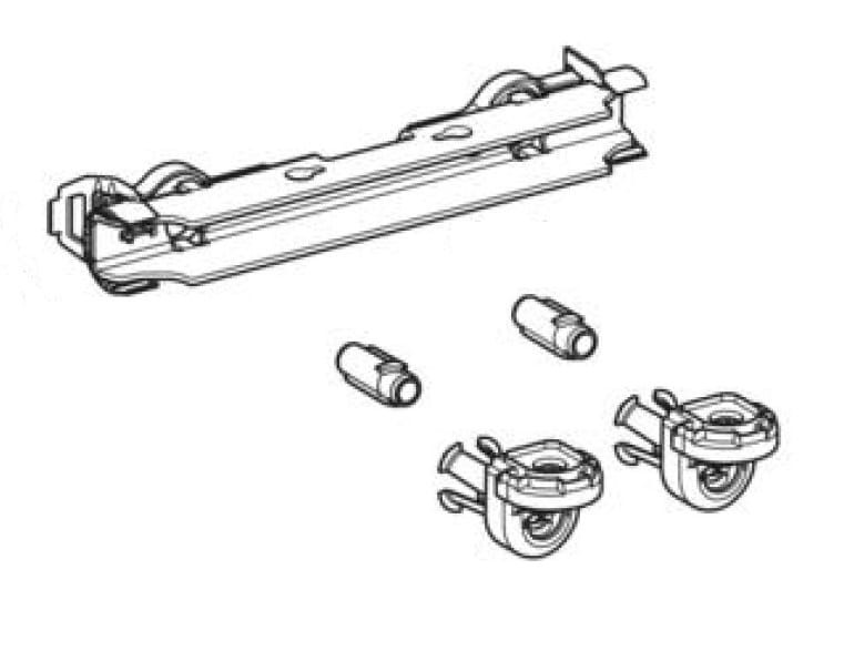 245.721.00.1 Kompletny wspornik montażowy Geberit do wiszącej miski WC z funkcją Turboflush-102431