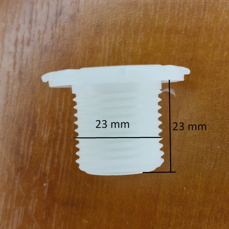 Zestaw dysz małych z kólką ( gniazdo jet + nakrętka montażowa + makładka z kólką )-102476