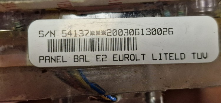 Balboa panel sterowania Lite Leader , 2 przyciskowy,LED Światło/Dysze-temp, 6-pinowy kabel telefoniczny - z filmem-102518