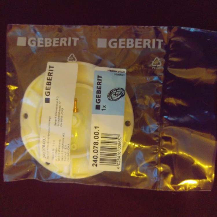 240.078.00.1 Geberit Ramka mocujaca przycisku nożnego