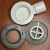 Waterway SSAK do SPA Szary do opróżniania wanny -przyłącze klejone wewnętrzbnie 33 mm , Średnica otworu 60mm 640-4400-102571