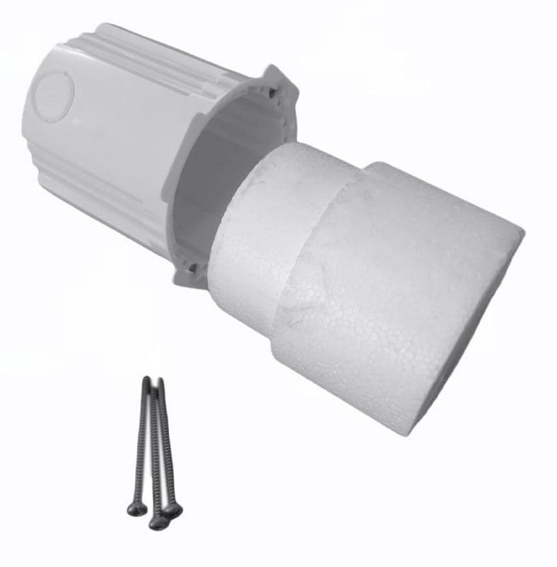 243.130.00.1 Geberit Uniwersalna skrzynka montażowa Geberit z obudową ochronną, do zdalnego uruchamiania spłukiwania typy 01 i 10-102628